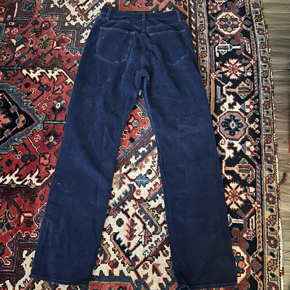 imogene + willie Navy Straight Leg Corduroy Jeans - Picture 5 of 5